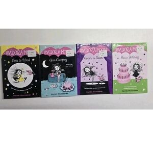Isadora Moon Books 1-4 Goes to School, Goes Camping, Goes To The Ballet, Has Bda